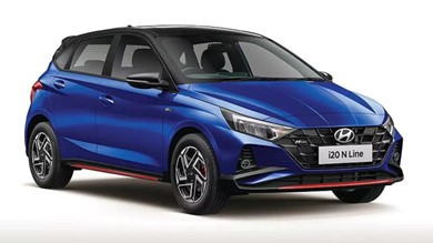 hyundai i 20 n line blue