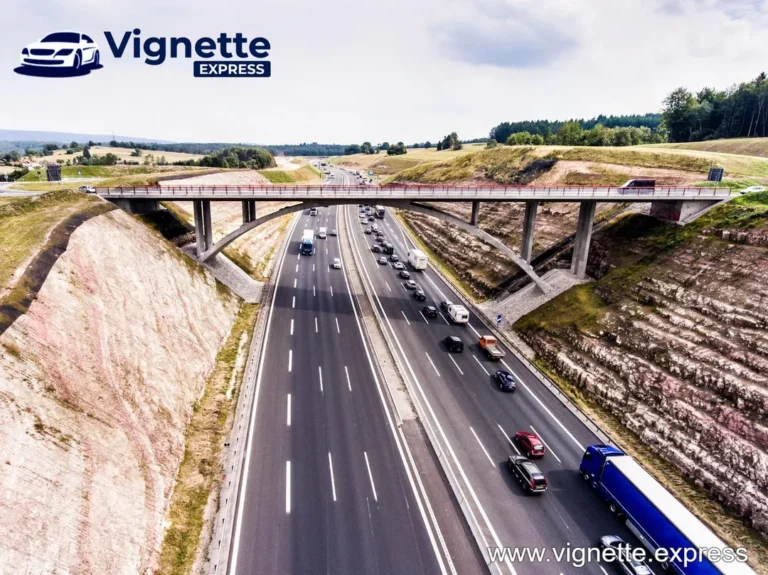 autostradă văzută de sus